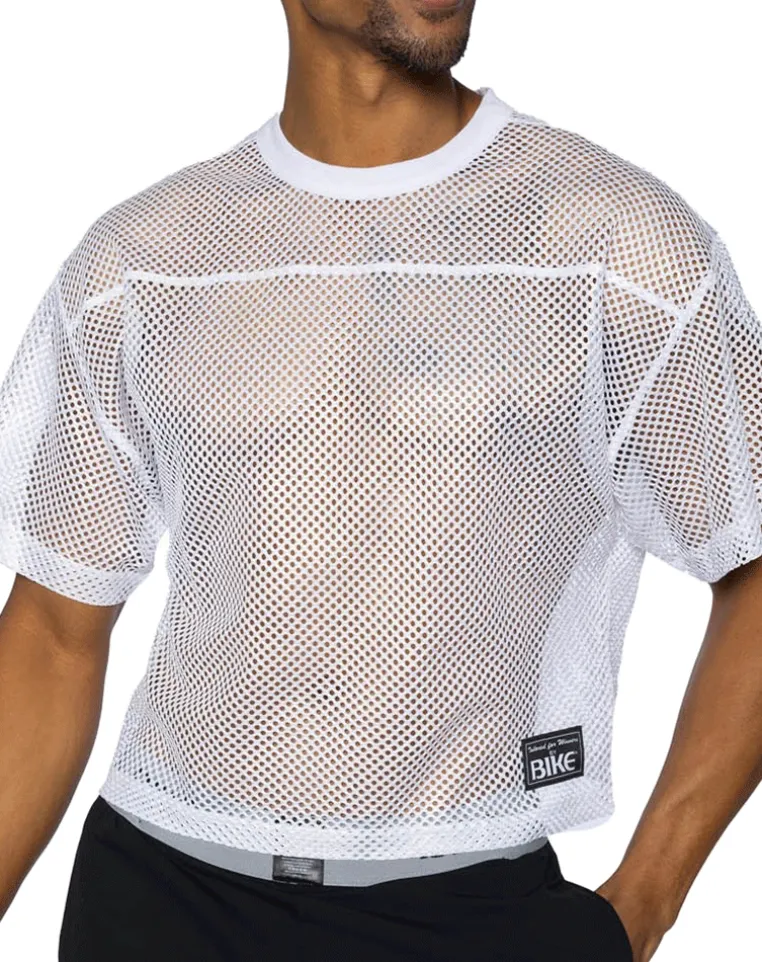 Bike Athletic Bam134 Short Sleeve Practice Jersey Color White