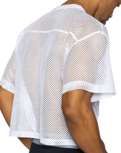 Bike Athletic Bam134 Short Sleeve Practice Jersey Color White