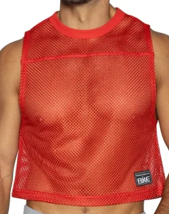 Bike Athletic Bam135 Sleeveless Practice Jersey Color Red