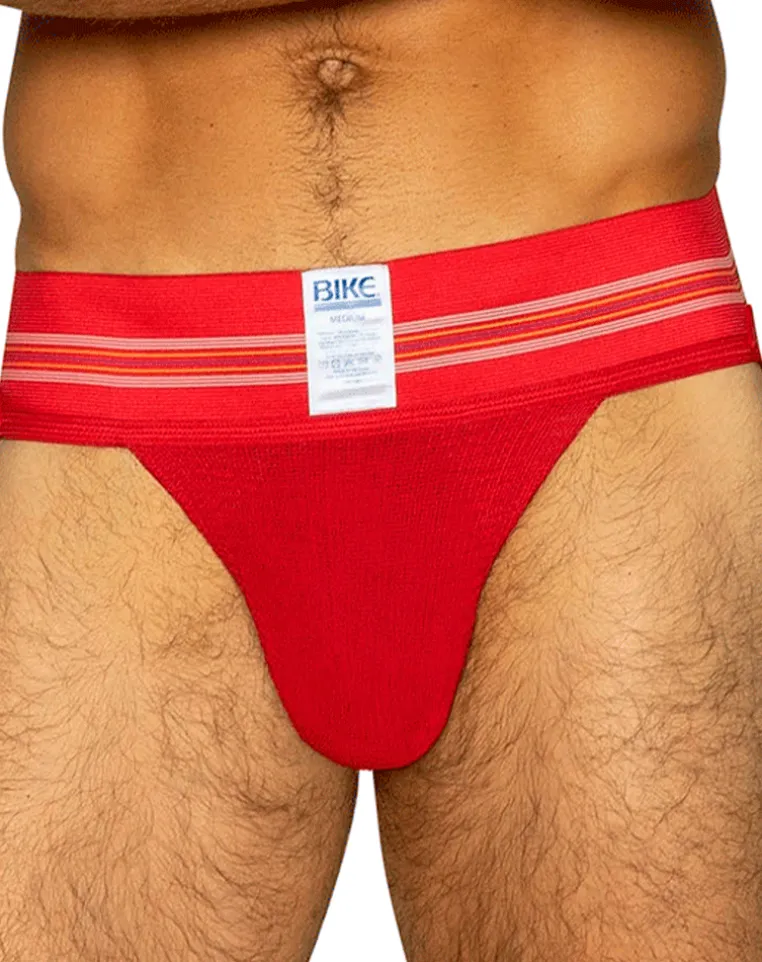 Bike Athletic Bas306 Original Number 10 Jockstrap Color Red