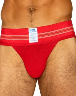 Bike Athletic Bas306 Original Number 10 Jockstrap Color Red