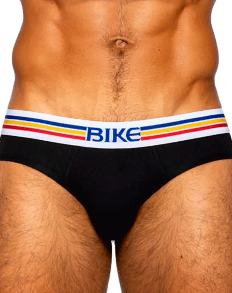 Bike Athletic Bas327 Stretch Cotton Brief Color Black
