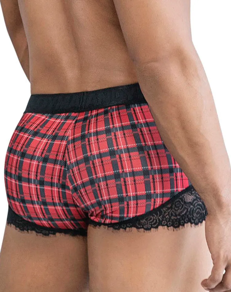 Candyman 99821 Back To School Trunks Red Plaid