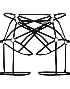 Candyman 99646 Cage Jockstrap Black