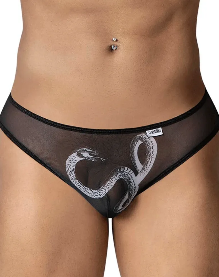 Candyman 99871 Egyptian Briefs Black-white