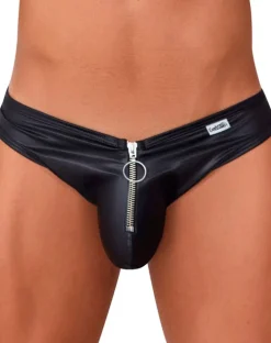 Candyman 99753 Fringe Jockstrap Black