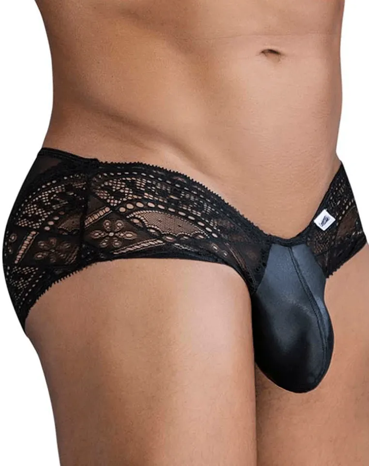 Candyman 99863 Lace Briefs Black