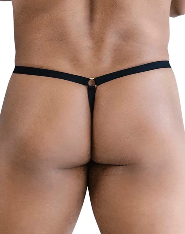 Candyman 99852 Nudist Thongs Black