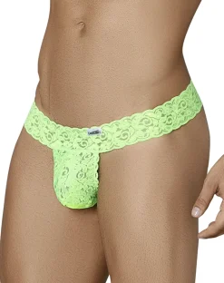 Candyman 99315 Peek A Boo Thongs Green