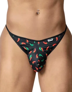 Candyman 99875 Thongs Black Print