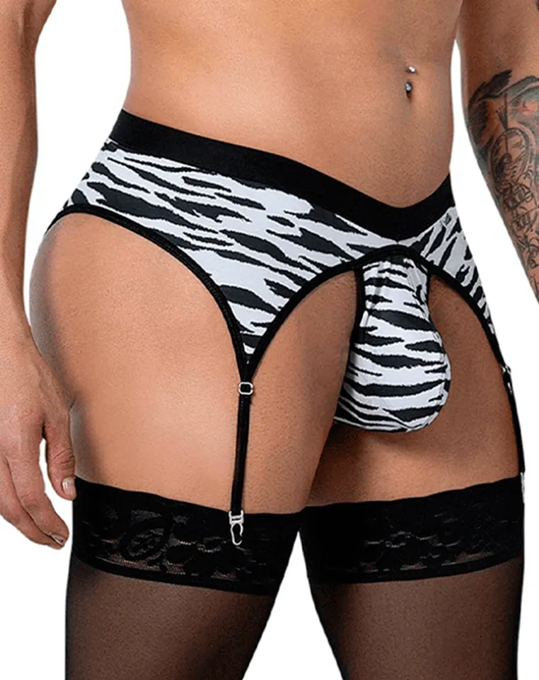 Candyman 99881 Zebra Thongs Zebra Print