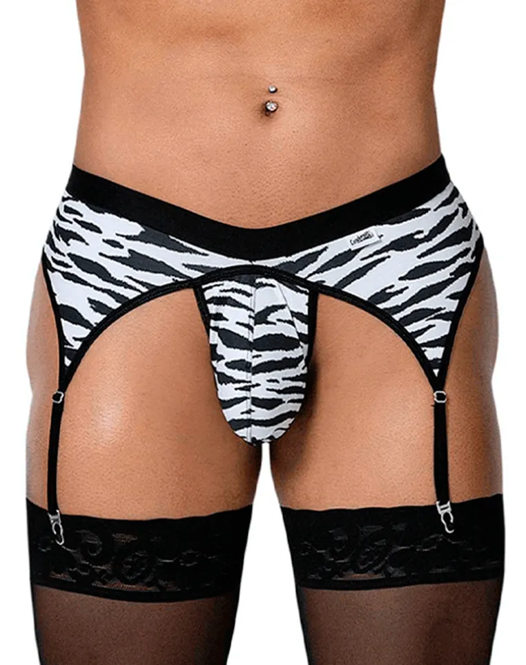 Candyman 99881 Zebra Thongs Zebra Print