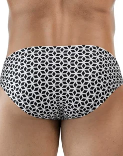Clever 1857 Cuadricula Bikini White