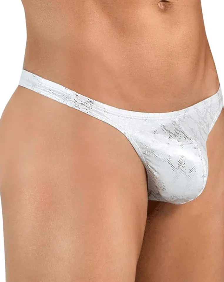 Clever 2063 Diamond Thongs Silver