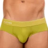 Clever 26012 Performance Low-rise Briefs Olive Green
