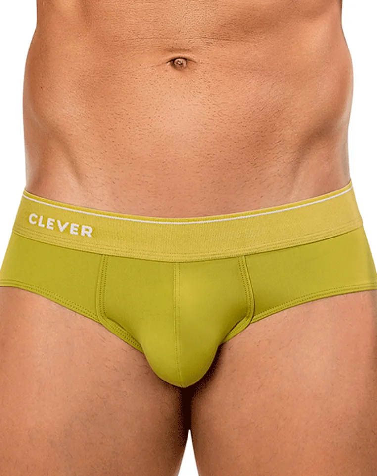 Clever 26012 Performance Low-rise Briefs Olive Green