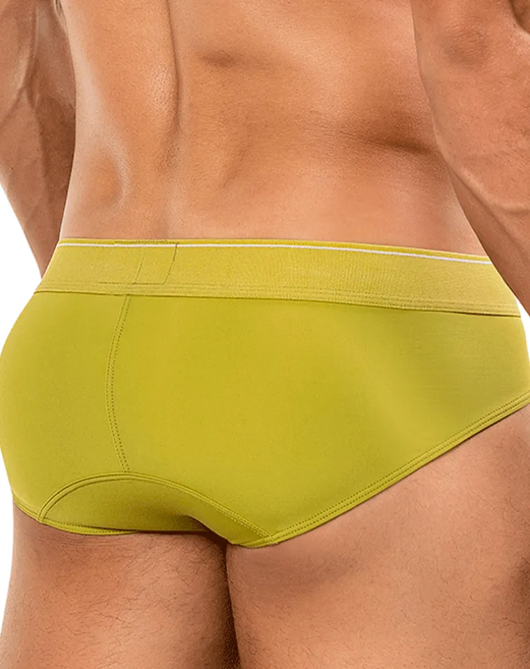Clever 26012 Performance Low-rise Briefs Olive Green