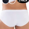 Clever 519940 2pk Australian Briefs Black-white