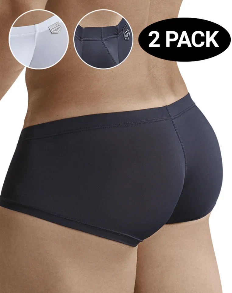Clever 229924 2pk Australian Trunks Black-white