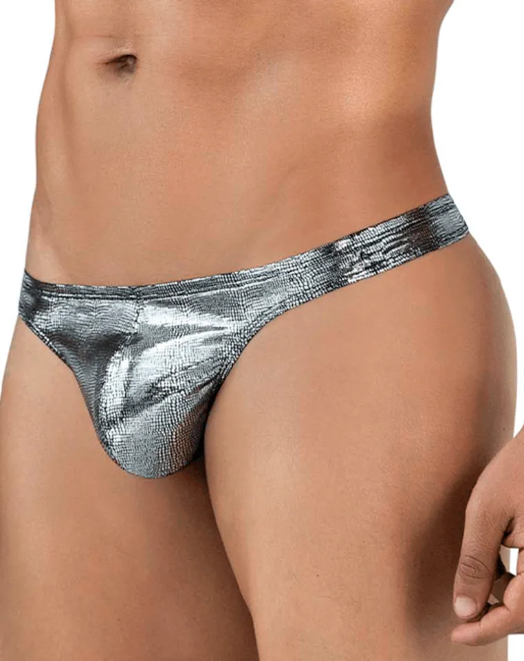 Clever 2072 Sparkles Thongs Black