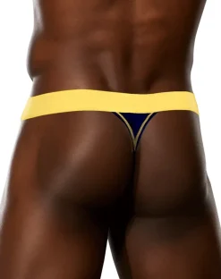 Doreanse 1379-nvy Micromodal Thong Navy Blue