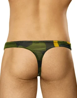 Doreanse 1303-prn Camosaic Thong Green