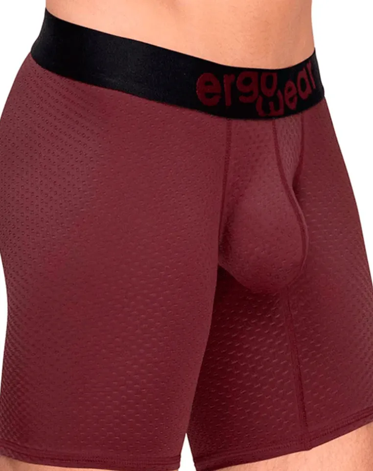 Ergowear Ew1796 Max Flow Boxer Briefs Burgundy