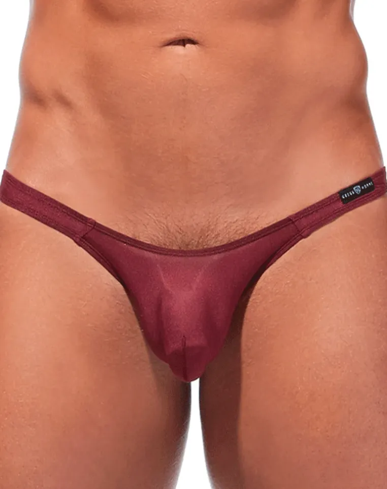 Gregg Homme Essential Torridz Thong 87404 Burgundy