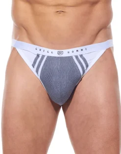 Gregg Homme Torque Enhancer Thong 220804 White (Removable Pad)