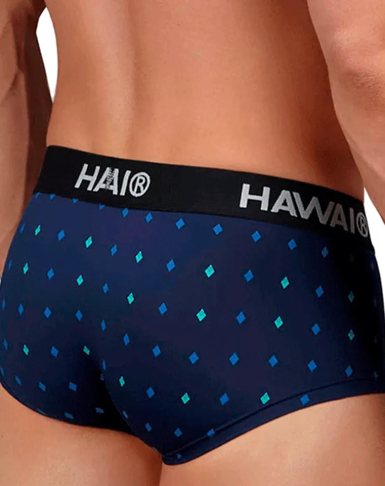 Hawair 42580 Microfiber Briefs Dark Blue