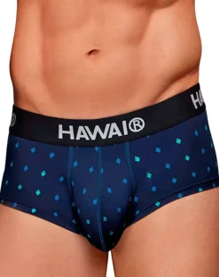 Hawair 42580 Microfiber Briefs Dark Blue