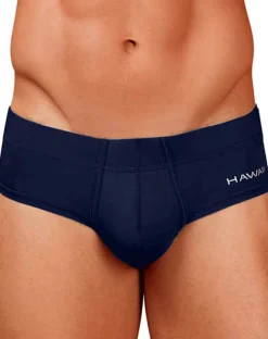 Hawair 42241 Microfiber Briefs Dark Blue-01