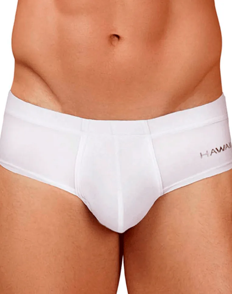 Hawair 42241 Microfiber Briefs White-01
