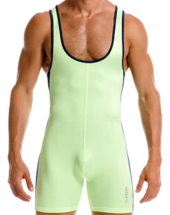 Jor 2216 Fighter Bodysuit Green