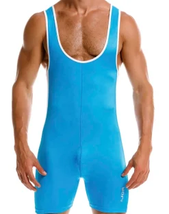 Jor 2216 Fighter Bodysuit Turquoise