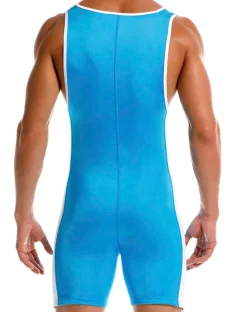 Jor 2216 Fighter Bodysuit Turquoise