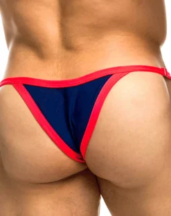 Justin+simon Xsj12 Bikini One Royal Blue