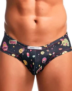 Justin+simon Xsj22 Cheek Briefs Psycodelic