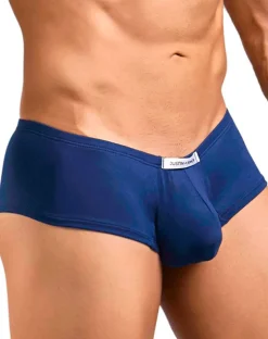 Justin+simon Xsj13 Cheeky Bulge Boxer Peach Navy