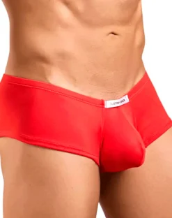 Justin+simon Xsj13 Cheeky Bulge Boxer Peach Red
