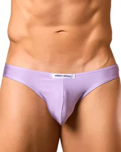 Justin+simon Xsj01 Classic Silky Bikini Lilac