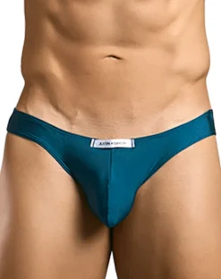 Justin+simon Xsj01 Classic Silky Bikini Opal Green