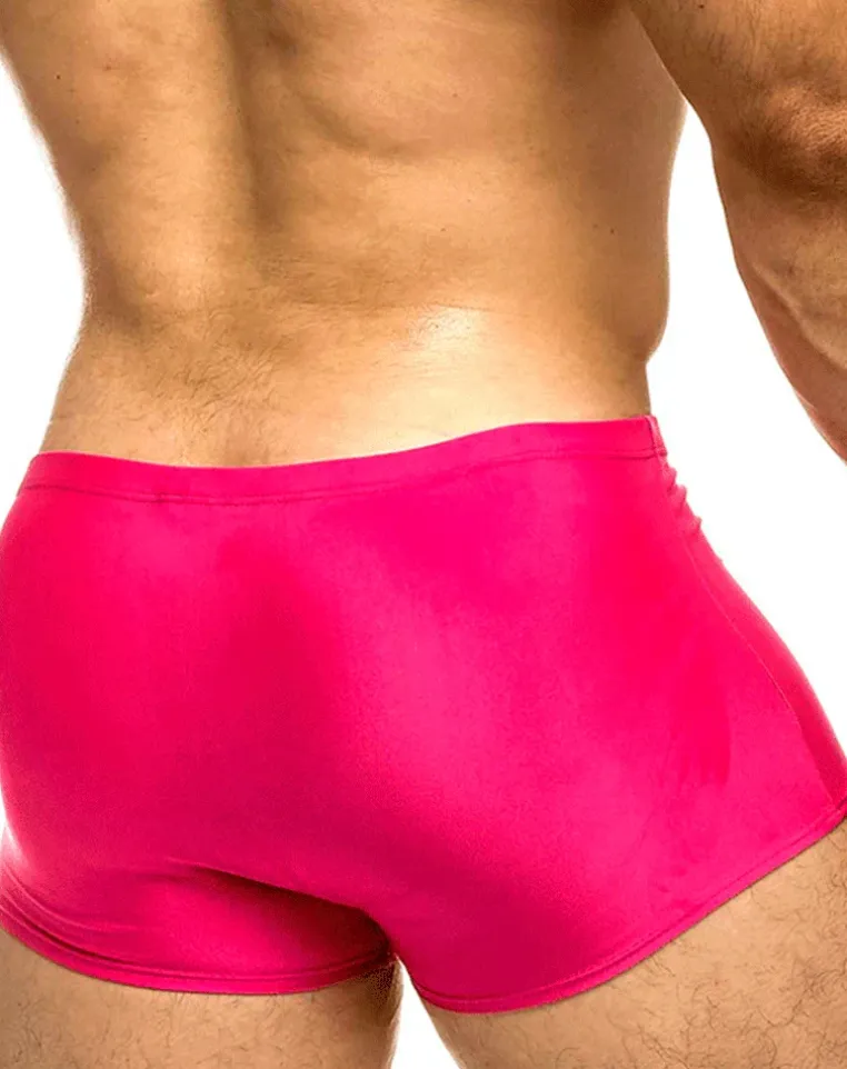 Justin+simon Xsj08 Classic Trunks Hot Pink