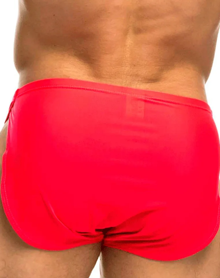 Justin+simon Xsj09 Running Shorts Coral