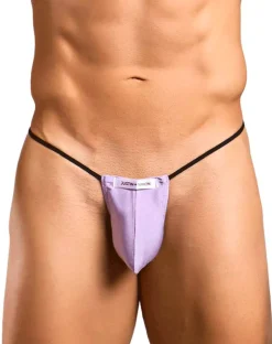Justin+simon Xsj02 Silky G-string Bulge Lilac