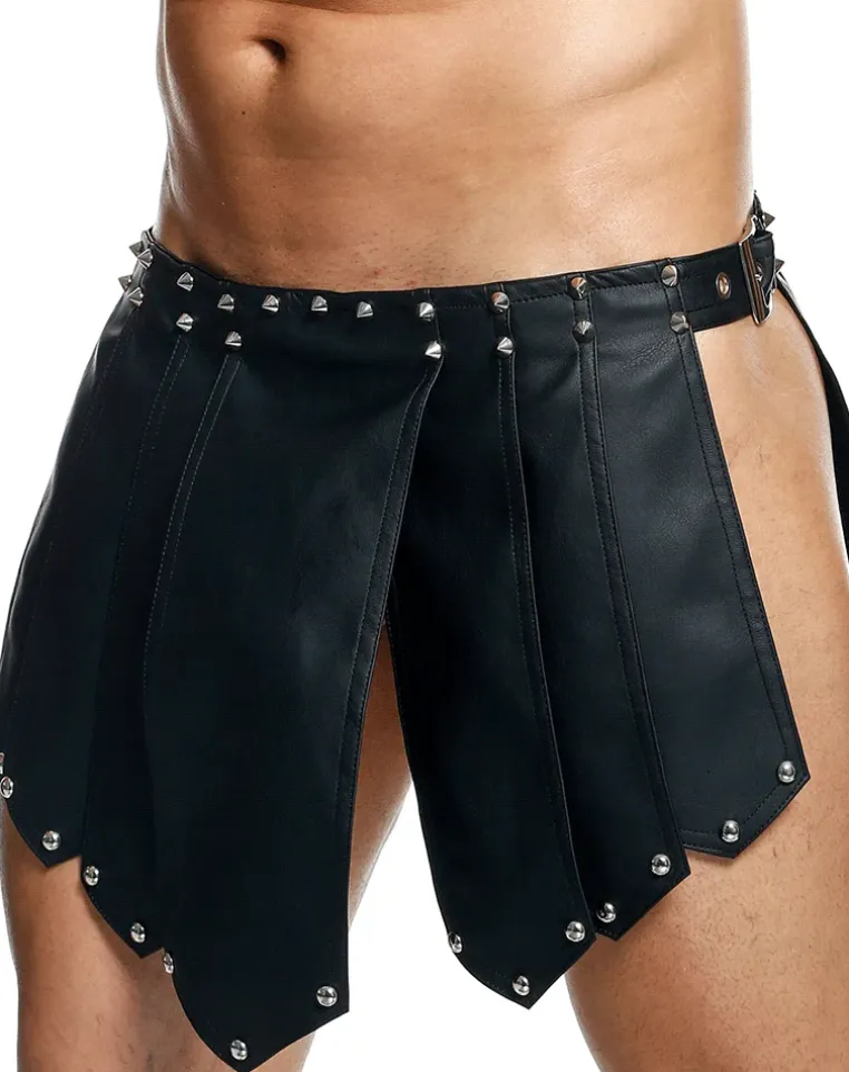 Malebasics Dmbl10 Dngeon Roman Skirt Black