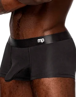 Male Power 129-281 Easy Breezy Mini Short With Sleeve Black
