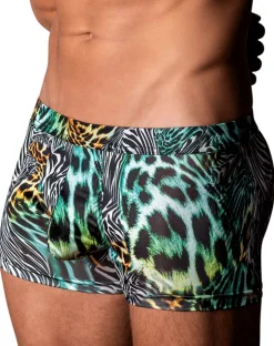 Male Power 143-295 Go Wild Uplift Mini Short Multi Animal