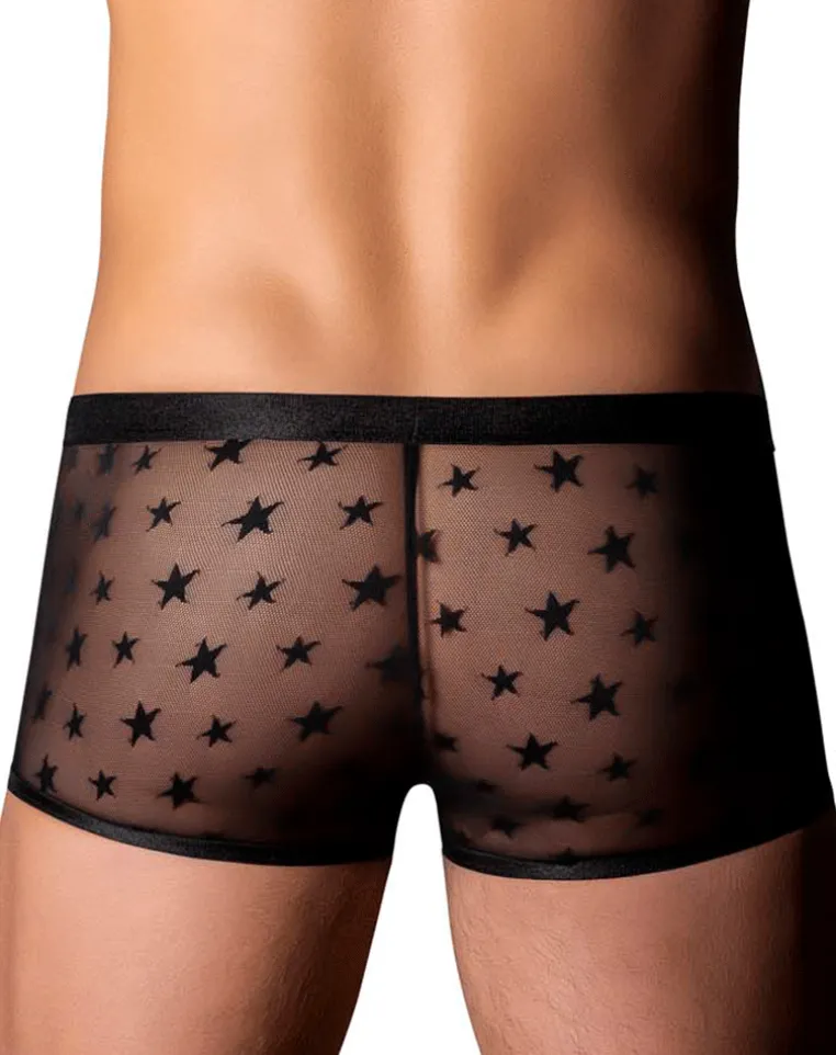 Male Power 122-291 Love Star Short With Ring Black