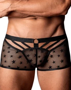 Male Power 122-291 Love Star Short With Ring Black
